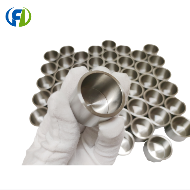 Small Zirconium Crucible Ø25×30mm for Metal